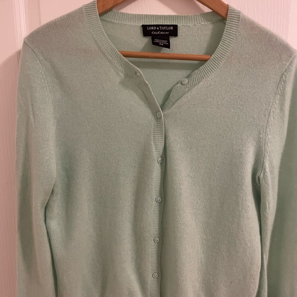 Cashmere cardigan